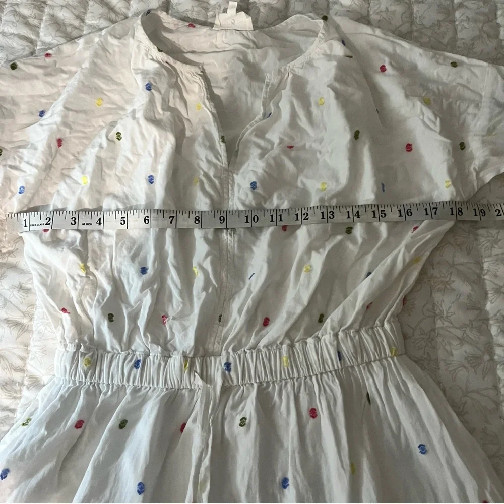 Lou & Grey Rainbow Clip long Sleeve Shirtdress Size XS - Picture 7 of 9